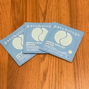 5 for $25 item 🌺 Patchology Serve Chilled on Ice Firming Eye Gels x3